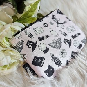 Spooky Witchy Halloween Print Ipsy Makeup Bag
